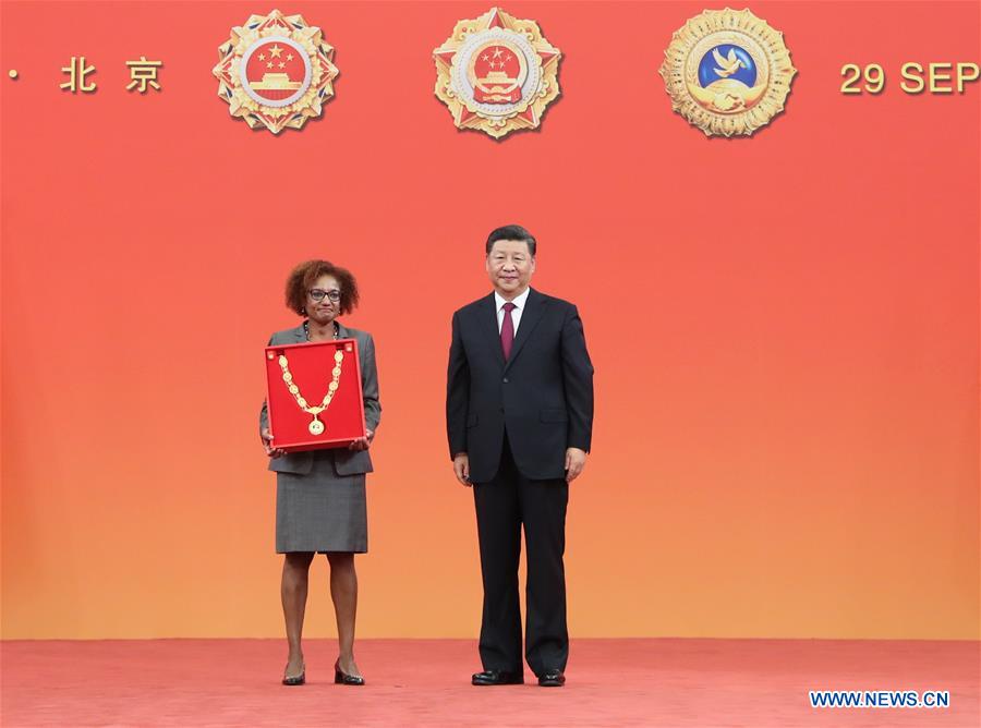 CHINA-BEIJING-NATIONAL MEDALS AND HONORARY TITLES-PRESENTATION CEREMONY (CN)