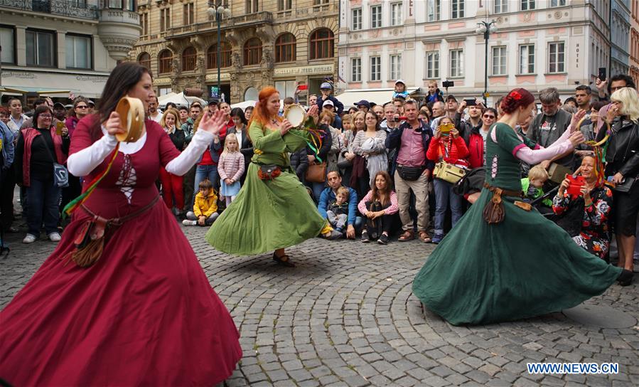 CZECH REPUBLIC-PRAGUE-ST. WENCESLAS CELEBRATIONS