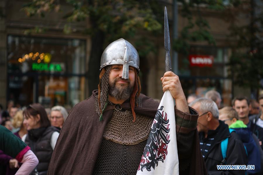 CZECH REPUBLIC-PRAGUE-ST. WENCESLAS CELEBRATIONS