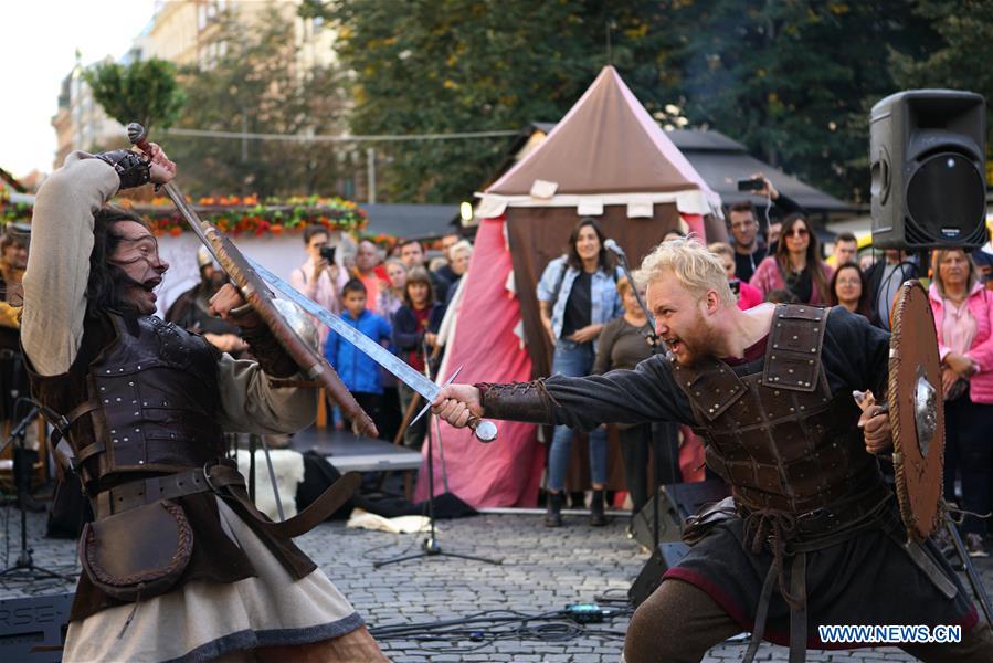 CZECH REPUBLIC-PRAGUE-ST. WENCESLAS CELEBRATIONS