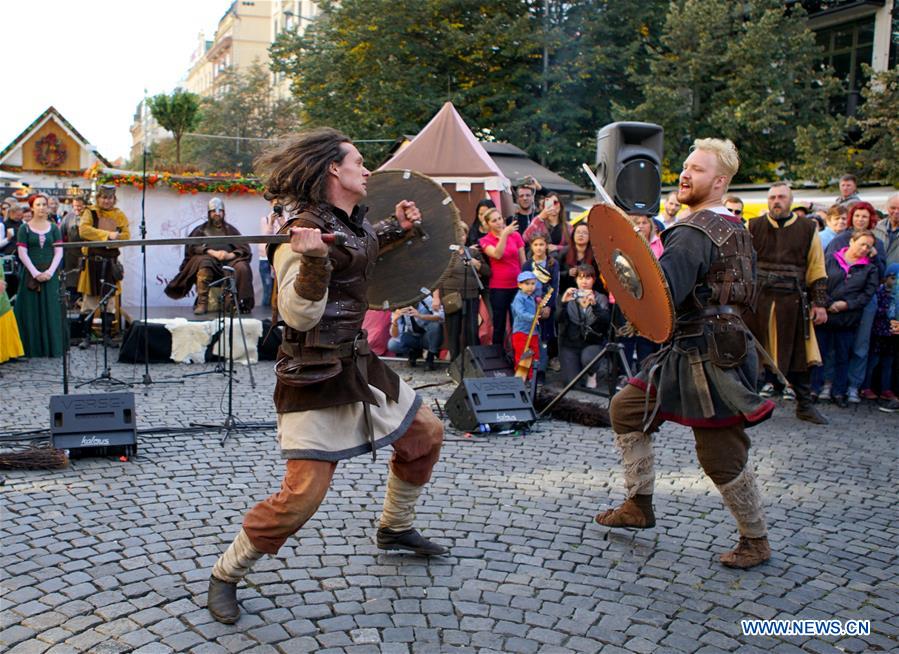 CZECH REPUBLIC-PRAGUE-ST. WENCESLAS CELEBRATIONS