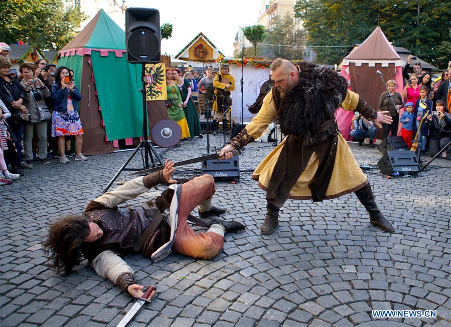 CZECH REPUBLIC-PRAGUE-ST. WENCESLAS CELEBRATIONS