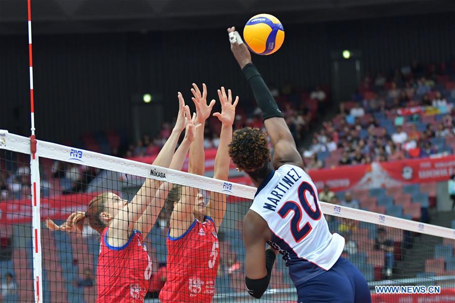 (SP)JAPAN-OSAKA-VOLLEYBALL-WOMEN'S WORLD CUP-DOM VS SRB