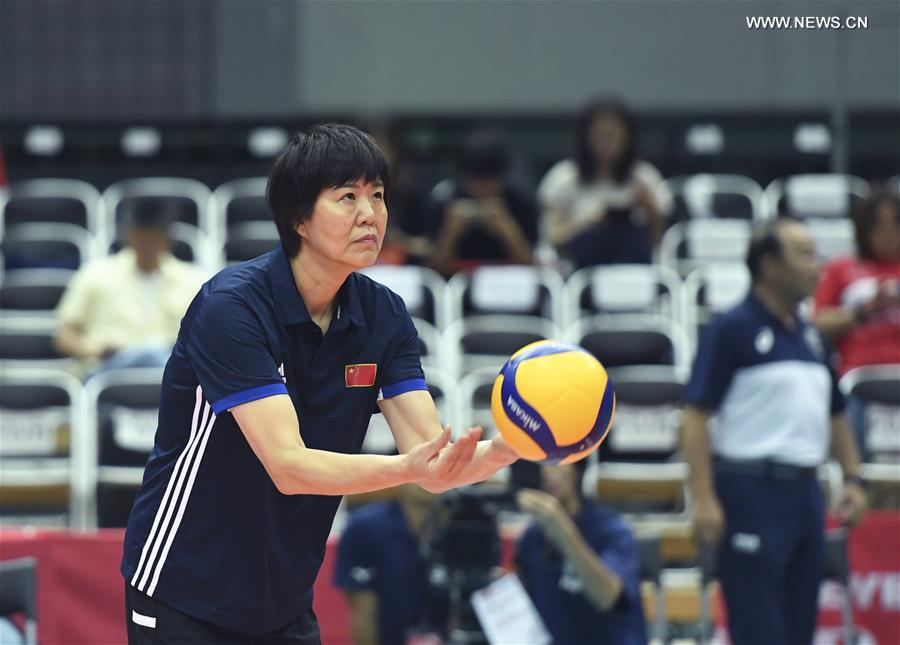 (SP)JAPAN-OSAKA-VOLLEYBALL-WOMEN'S WORLD CUP-CHN VS ARG