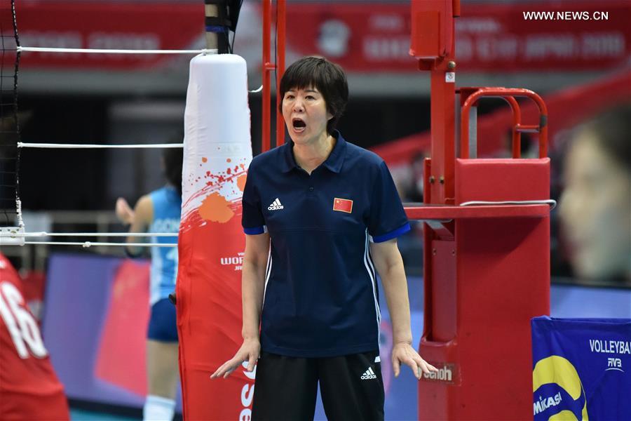 (SP)JAPAN-OSAKA-VOLLEYBALL-WOMEN'S WORLD CUP-CHN VS ARG