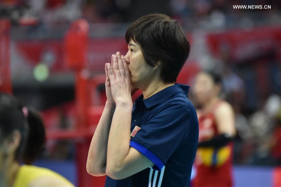 (SP)JAPAN-OSAKA-VOLLEYBALL-WOMEN'S WORLD CUP-CHN VS ARG