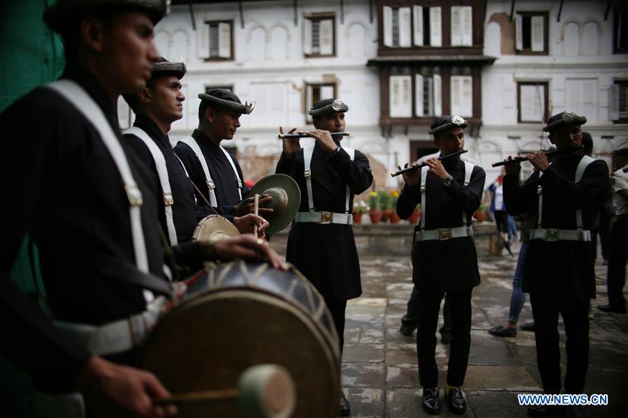 NEPAL-KATHMANDU-FESTIVAL-DASHAIN-GHATASTHAPANA