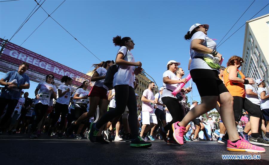(SP)GREECE-ATHENS-RACE FOR THE CURE