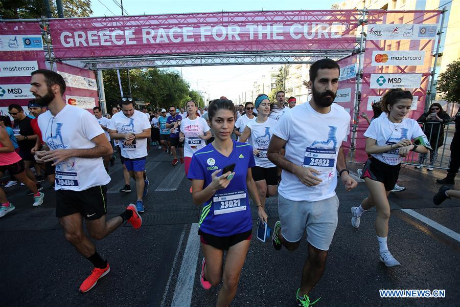 (SP)GREECE-ATHENS-RACE FOR THE CURE