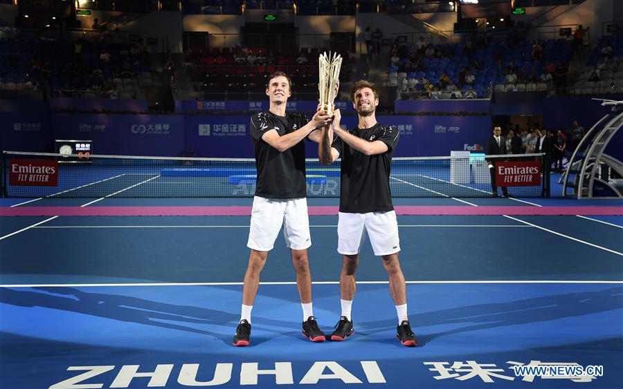 (SP)CHINA-ZHUHAI-TENNIS-ATP CHAMPIONSHIPS(CN)