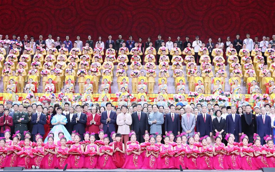CHINA-BEIJING-ART PERFORMANCE-70TH FOUNDING ANNIVERSARY-PRC (CN)