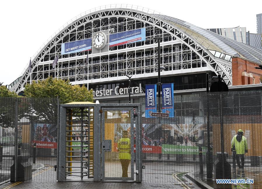 BRITAIN-MANCHESTER-CONSERVATIVE PARTY CONFERENCE 2019