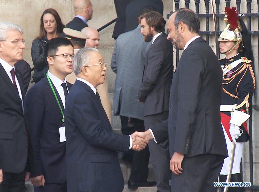 FRANCE-CHIRAC-FUNERAL-CEREMONY-CHINA-SPECIAL ENVOY