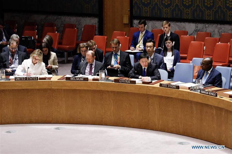 UN-SECURITY COUNCIL-SYRIA-CHINESE ENVOY