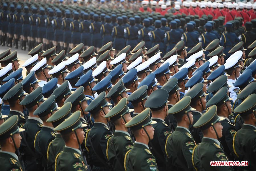 (PRC70Years)CHINA-BEIJING-NATIONAL DAY-CELEBRATIONS-PREPARATION (CN)