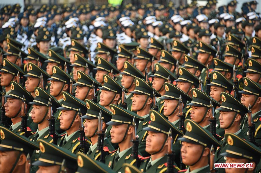 (PRC70Years)CHINA-BEIJING-NATIONAL DAY-CELEBRATIONS-PREPARATION (CN)