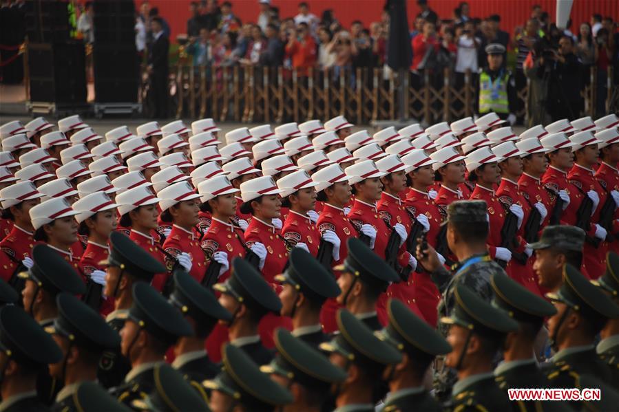 (PRC70Years)CHINA-BEIJING-NATIONAL DAY-CELEBRATIONS-PREPARATION (CN)