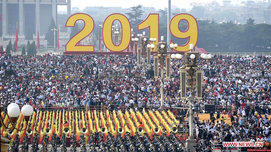 (PRC70Years)CHINA-BEIJING-NATIONAL DAY-CELEBRATIONS-PREPARATION (CN)