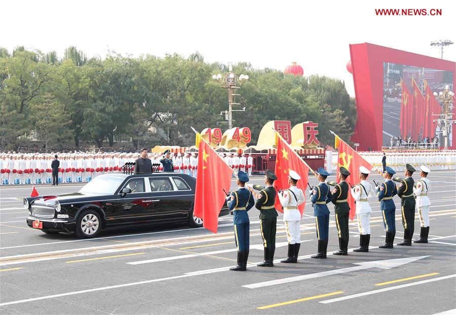 (PRC70Years)CHINA-BEIJING-NATIONAL DAY-XI JINPING (CN)