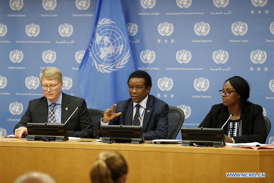 UN-SECURITY COUNCIL-SOUTH AFRICA-PRESIDENCY-PRESS BRIEFING