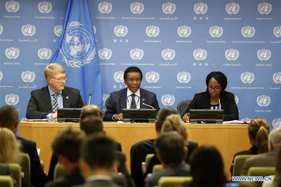 UN-SECURITY COUNCIL-SOUTH AFRICA-PRESIDENCY-PRESS BRIEFING