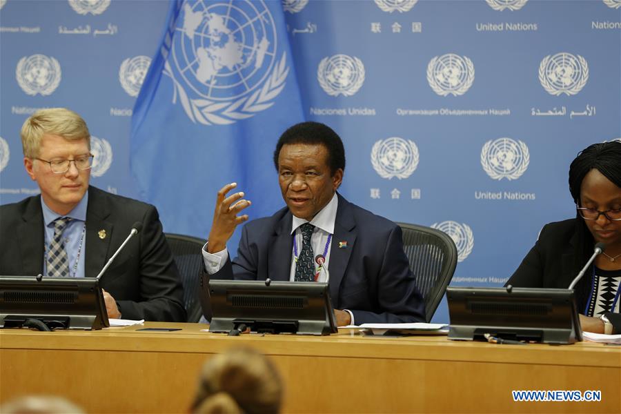 UN-SECURITY COUNCIL-SOUTH AFRICA-PRESIDENCY-PRESS BRIEFING