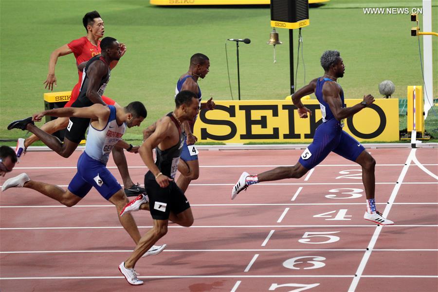 Highlights of men's 200m final at 2019 IAAF World Athletics