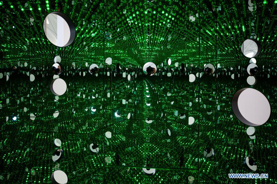 U.S.-LOS ANGELES-YAYOI KUSAMA-INSTALLATION ART