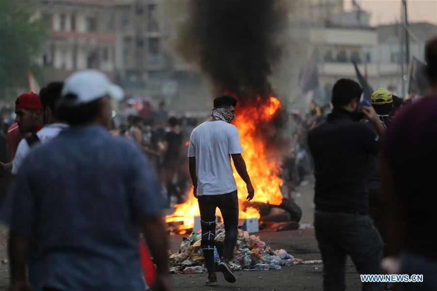 IRAQ-BAGHDAD-PROTEST