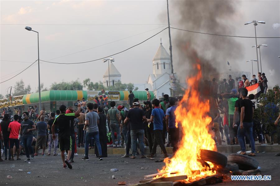 IRAQ-BAGHDAD-PROTEST