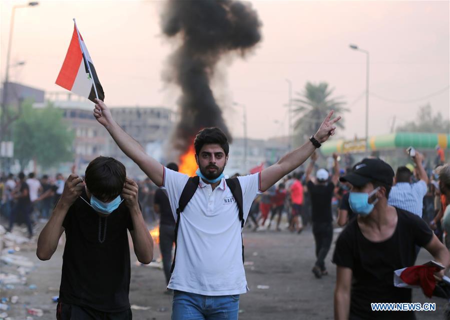 IRAQ-BAGHDAD-PROTEST