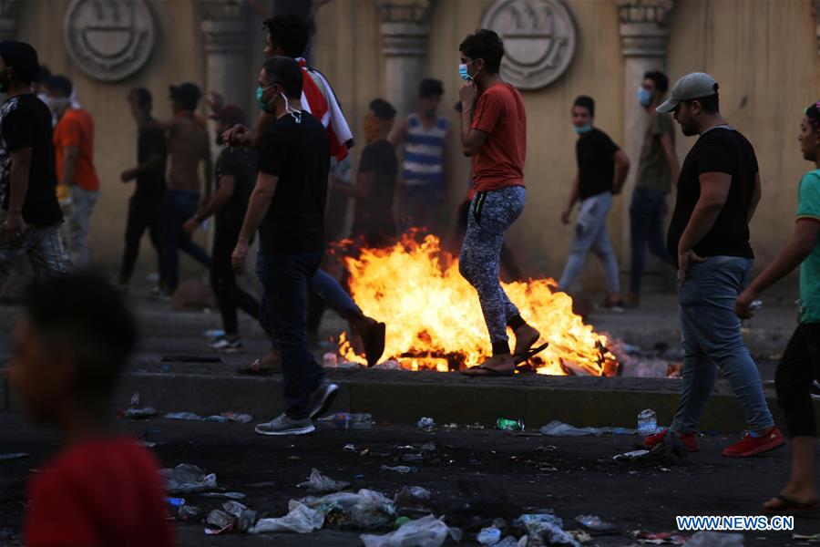 IRAQ-BAGHDAD-PROTEST