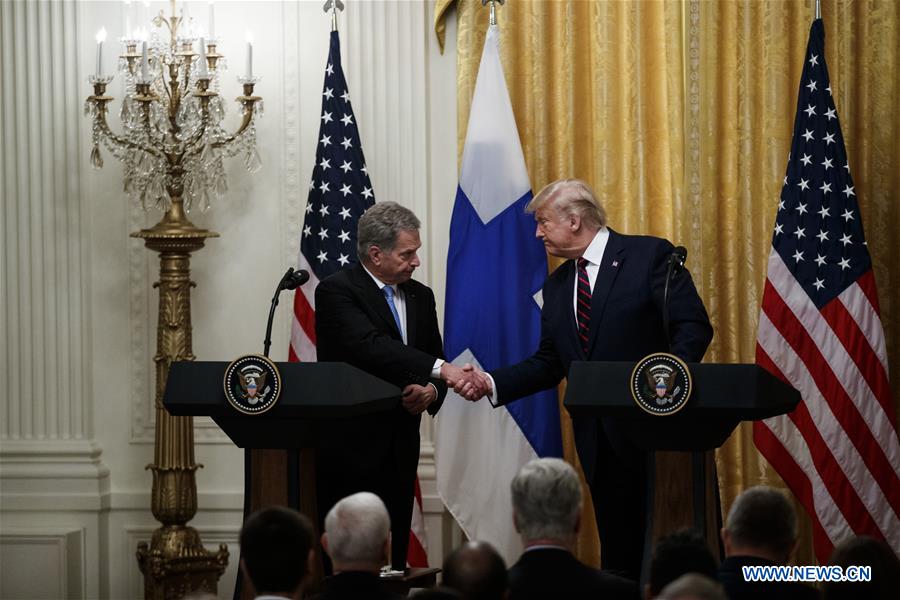 U.S.-WASHINGTON D.C.-TRUMP-FINNISH PRESIDENT