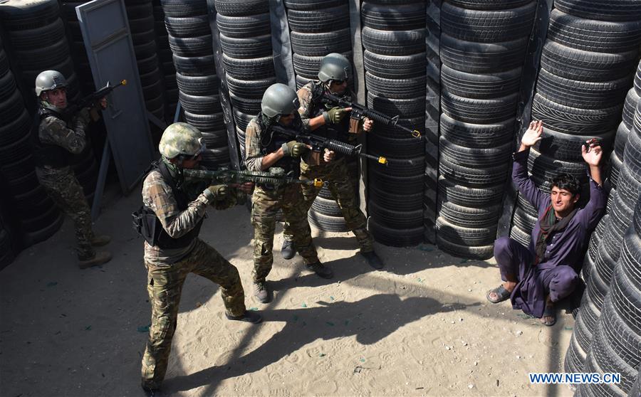 AFGHANISTAN-BALKH-MILITARY TRAINING