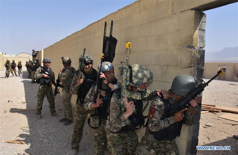 AFGHANISTAN-BALKH-MILITARY TRAINING