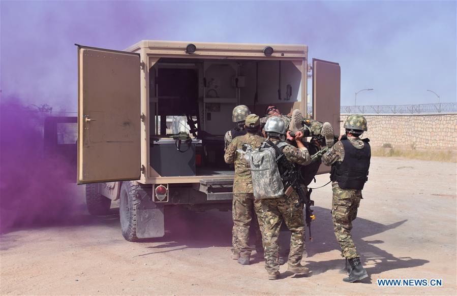 AFGHANISTAN-BALKH-MILITARY TRAINING