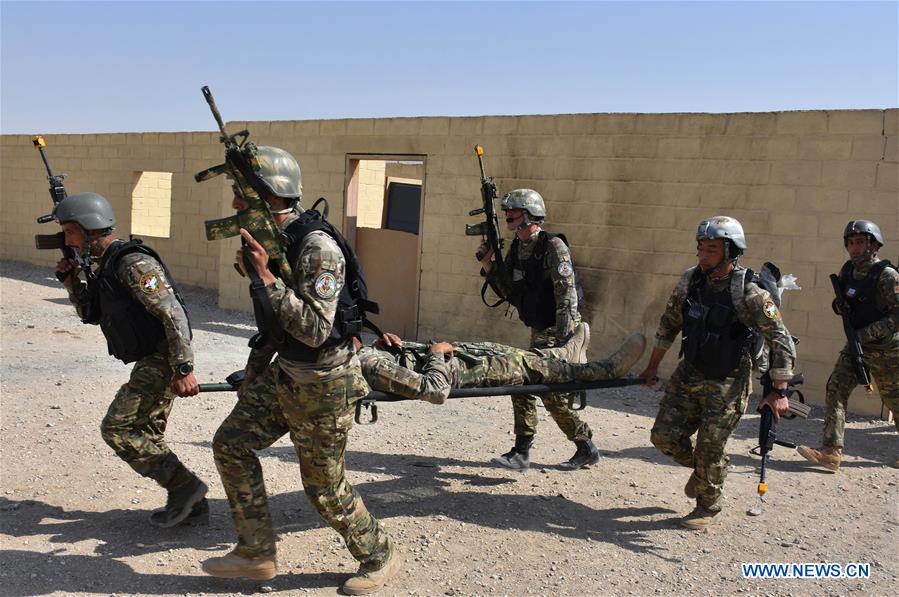 AFGHANISTAN-BALKH-MILITARY TRAINING