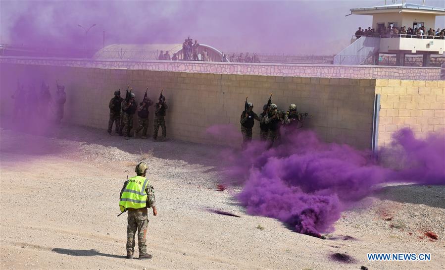 AFGHANISTAN-BALKH-MILITARY TRAINING