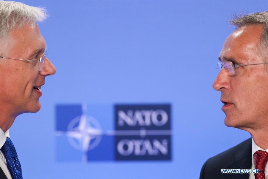 BELGIUM-BRUSSELS-NATO-LATVIA