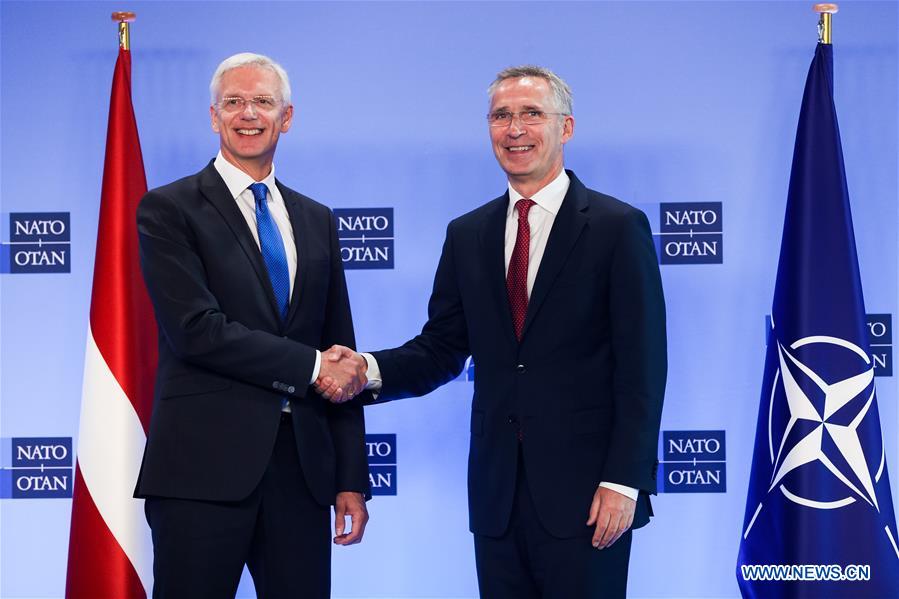 BELGIUM-BRUSSELS-NATO-LATVIA