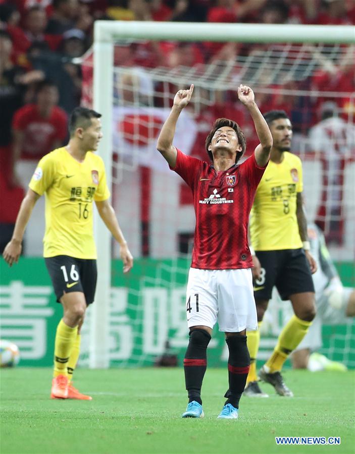 (SP)JAPAN-SAITAMA-SOCCER-AFC CHAMPIONS LEAGUE-SEMIFINAL-GUANGZHOU EVERGRANDE VS URAWA RED DIAMONDS