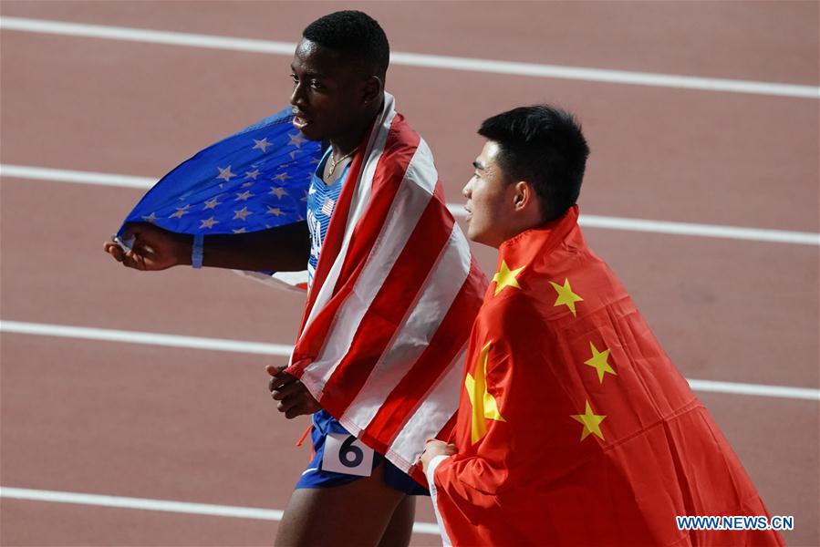 (SP)QATAR-DOHA-IAAF WORLD ATHLETICS CHAMPIONSHIPS-MEN'S 110M HURDLES FINAL
