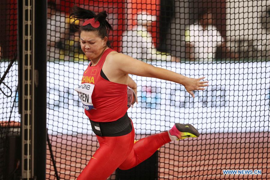 (SP)QATAR-DOHA-IAAF WORLD ATHLETICS CHAMPIONSHIPS-WOMEN'S DISCUS THROW 