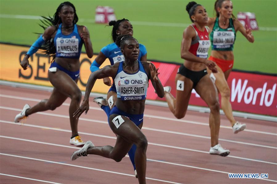 (SP)QATAR-DOHA-IAAF WORLD ATHLETICS CHAMPIONSHIPS-WOMEN'S 200M