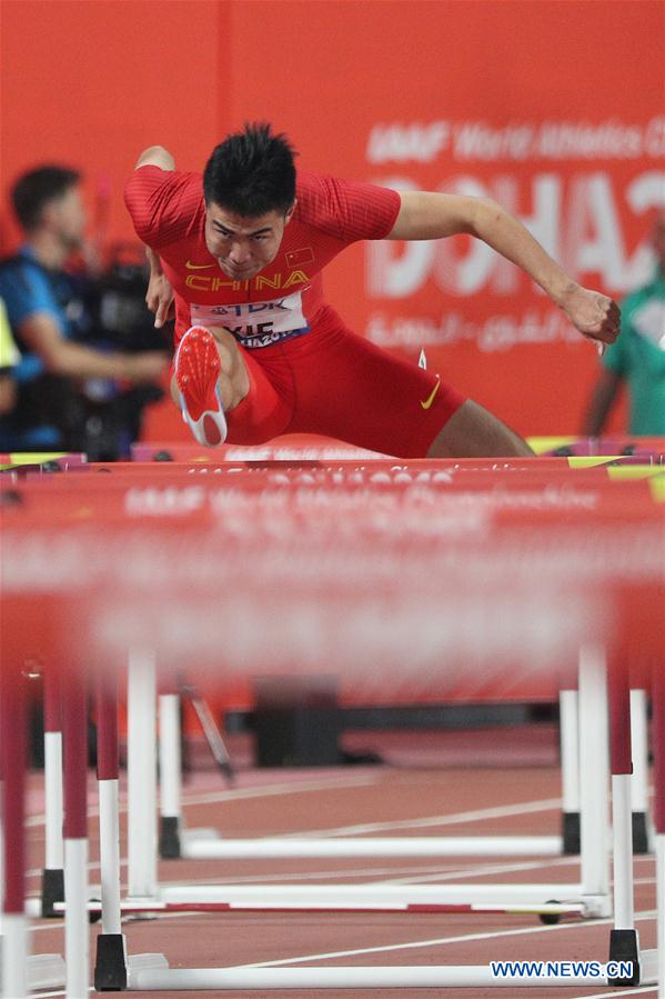 (SP)QATAR-DOHA-IAAF WORLD CHAMPIONSHIPS-MEN'S 110M HURDLES FINAL
