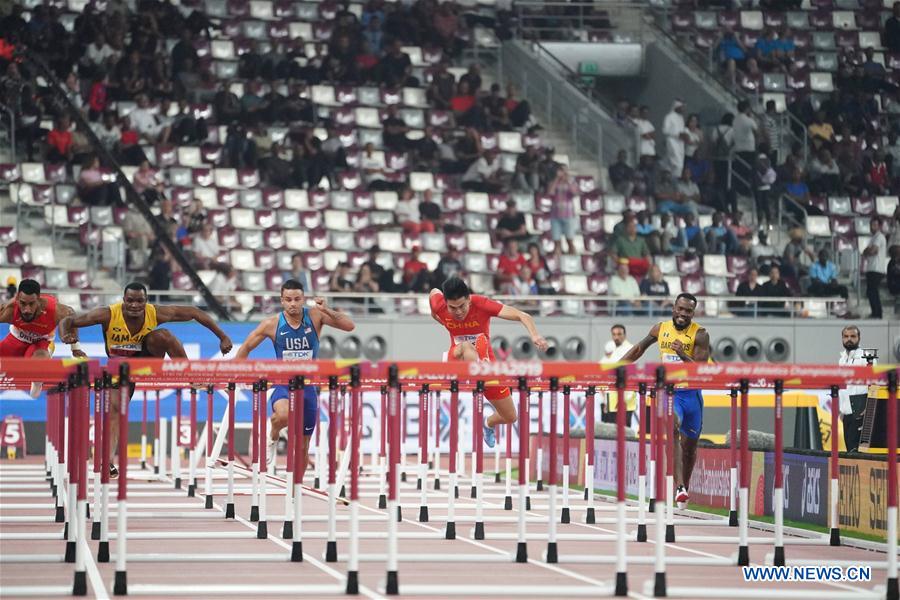 (SP)QATAR-DOHA-IAAF WORLD CHAMPIONSHIPS-MEN'S 110M HURDLES FINAL