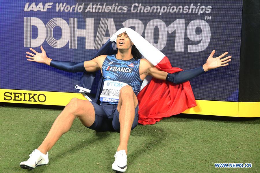 (SP)QATAR-DOHA-IAAF WORLD CHAMPIONSHIPS-MEN'S 110M HURDLES FINAL