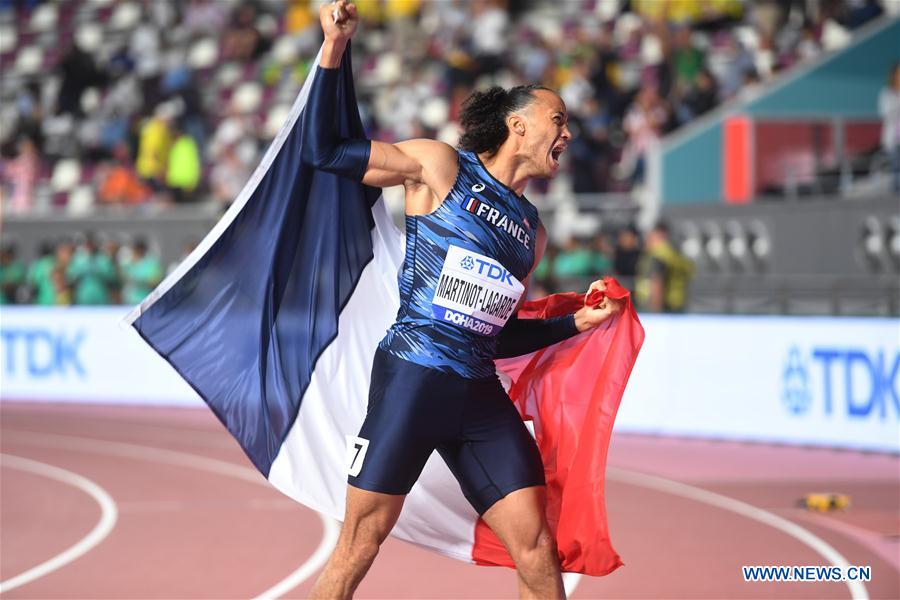 (SP)QATAR-DOHA-IAAF WORLD CHAMPIONSHIPS-MEN'S 110M HURDLES FINAL