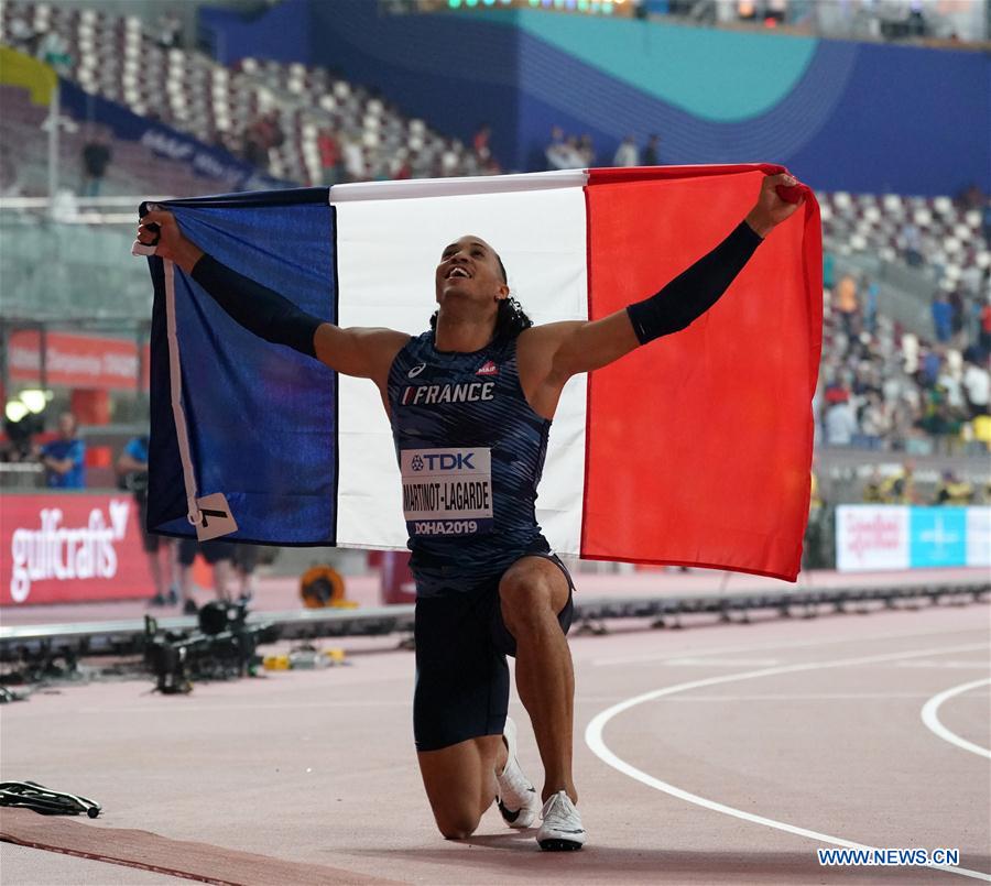(SP)QATAR-DOHA-IAAF WORLD CHAMPIONSHIPS-MEN'S 110M HURDLES FINAL