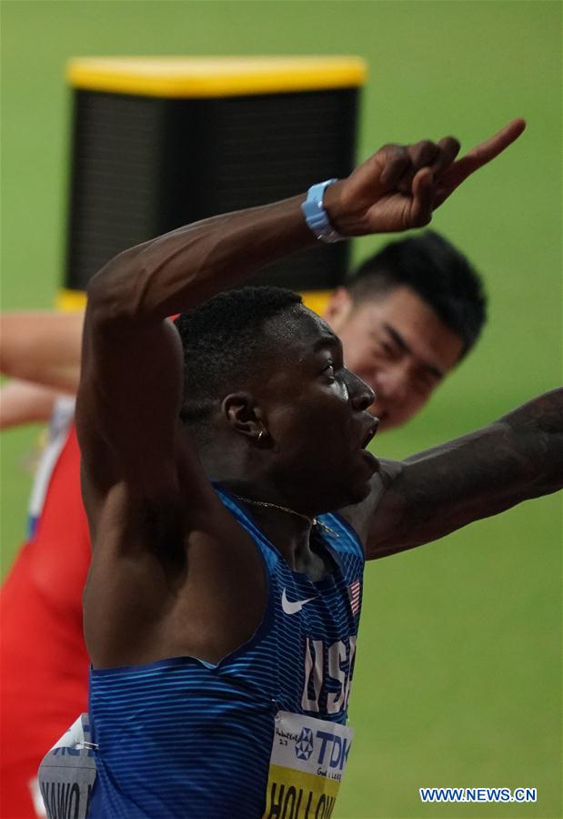 (SP)QATAR-DOHA-IAAF WORLD CHAMPIONSHIPS-MEN'S 110M HURDLES FINAL